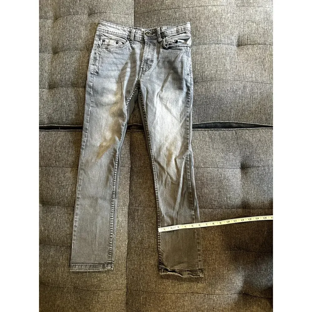 Free Planet Sustainable Denim Stretch Straight Leg Jeans - (Unisex Size 28 x 30)